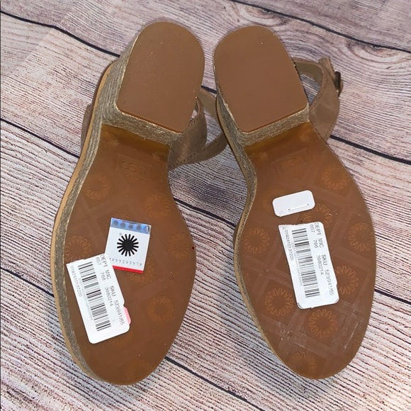 UGG Suede Platform Sandals - Picture 6 of 6